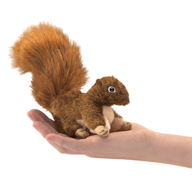 Squirrel, Red, FingerPuppet (3