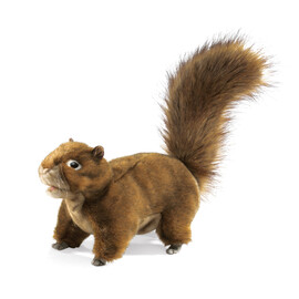 Squirrel, Red Puppet