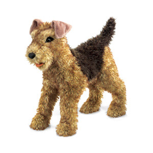 Dog, Airedale Terrier Puppet