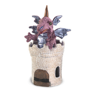 Dragon In Turret Puppet
