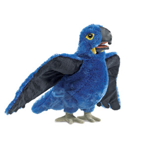 Macaw, Blue Puppet