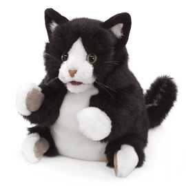 Tuxedo Kitten Puppet