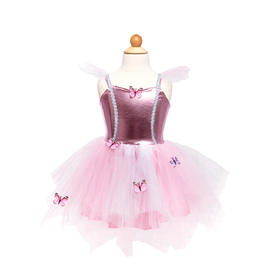 PinkButterflyDress&HB Sz 5-6