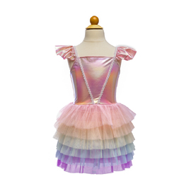 Rainbow Ruffle Tutu Dress 5-6