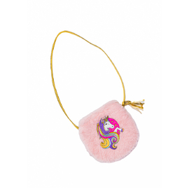 PurseFlufPinkUnicornPetiteMOQ5