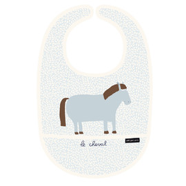 PVC coated cotton bib Hors(1)