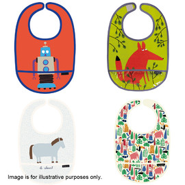 6 Assorted Petit Jr Bibs (1)