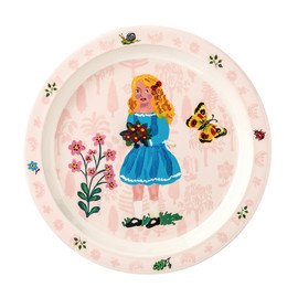 Baby plate pink 21 cm(1)
