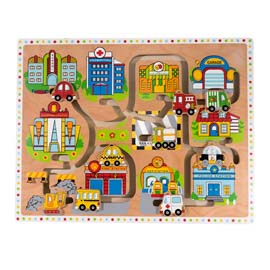 BuildingsandCarsMazePuzzle(