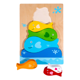 Fish Stacker Chunky Puzzle