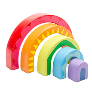 Rainbow Tunnel Toy $