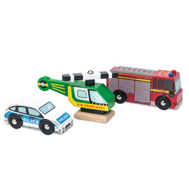 Emergency Vehicles Set MOQ2