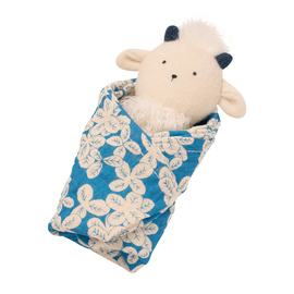 Goat Rattle + Burp Cloth $