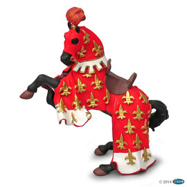 MedievalRedPrincePhilipHorse