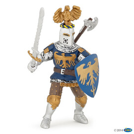 MedievalCrested blue knight