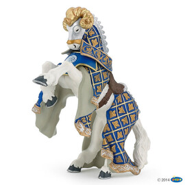 MedievalHorseKnightRamBlue