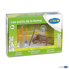 FarmWheelbarrow and tools
