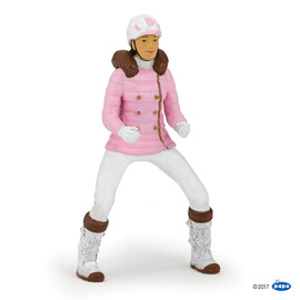 HorseWinter riding girl