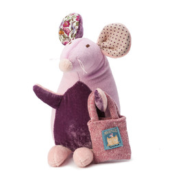Pompom Patchwork Mouse(1)