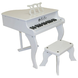 White Baby Grand Piano(1)