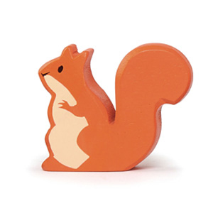 Squirrel Wooden Animal(6 pack)