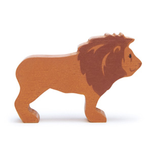 Lion Wooden Animal (6 pack)