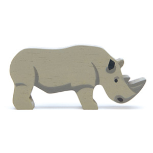 Rhino Wooden Animal (6 pack)