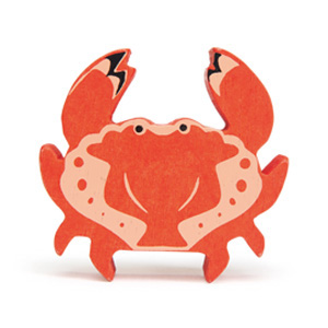Crab Wooden Animal (6 pack)