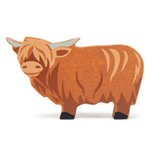 HighlandCowWoodenAnimal(6pk) $