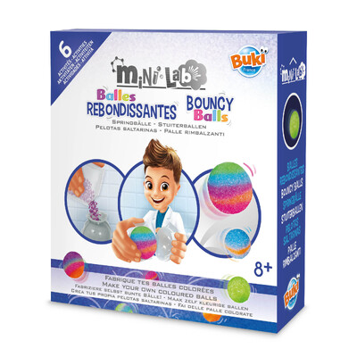 Buy Buki France Mini Lab – Bouncy Balls wholesale at Kaleidoscope Australasia Pty Ltd