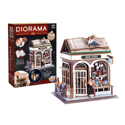 Buy Buki France Bookshop Diorama wholesale at Kaleidoscope Australasia Pty Ltd