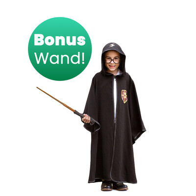 Buy Great Pretenders BUY Wizard Cape GET Wand for FREE wholesale at Kaleidoscope Australasia Pty Ltd