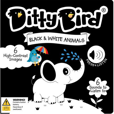 Ditty Bird - Black and WhiMOQ2