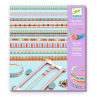 Buy Djeco Large Beads Bracelet Making Kit wholesale at Kaleidoscope Australasia Pty Ltd