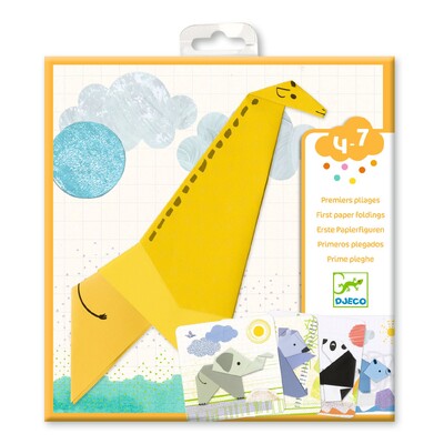 Buy Djeco First Paper Foldings - 1, 2, 3… Fold! Activity wholesale at Kaleidoscope Australasia Pty Ltd