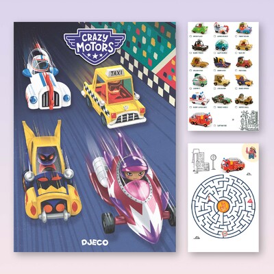 Crazy Motors Leaflet MOQ25