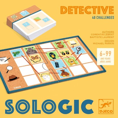Buy Djeco Detective Sologic Puzzle Game wholesale at Kaleidoscope Australasia Pty Ltd