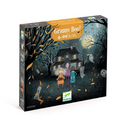 Buy Djeco Granny Boo! Cooperative Board Game wholesale at Kaleidoscope Australasia Pty Ltd