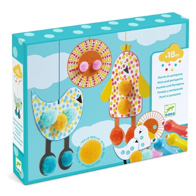Buy Djeco Dots and Pompoms - In the Sky wholesale at Kaleidoscope Australasia Pty Ltd