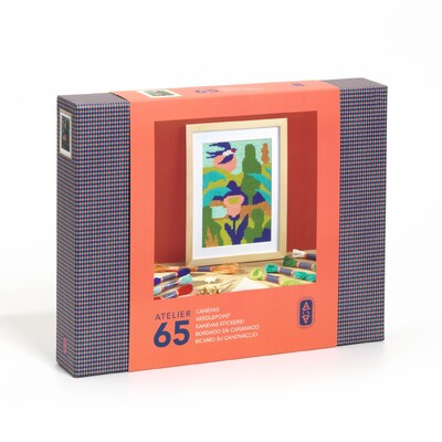 Buy Djeco Atelier 65 – Garden Needlepoint Kit wholesale at Kaleidoscope Australasia Pty Ltd