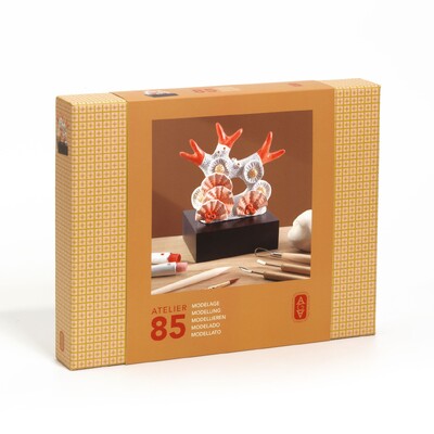 Buy Djeco Atelier 85 – Coral Clay Modelling Kit wholesale at Kaleidoscope Australasia Pty Ltd