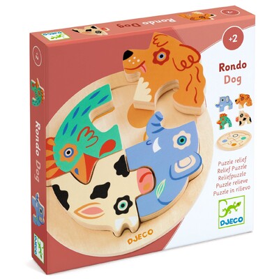 Buy Djeco Rondo Coco Wooden Puzzle for Toddlers wholesale at Kaleidoscope Australasia Pty Ltd