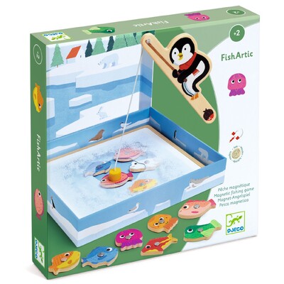 Buy Djeco FishArtic Magnetic Fishing Game wholesale at Kaleidoscope Australasia Pty Ltd