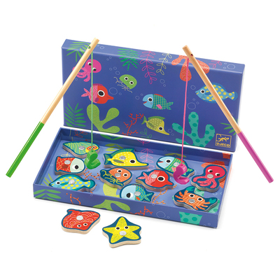 WoodMagneticFishingColour MOQ2