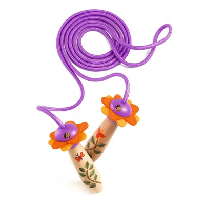 Buy Djeco Florita Adjustable Skipping Rope for Kids wholesale at Kaleidoscope Australasia Pty Ltd