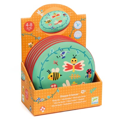Buy Djeco Flying Bugs Foam Throwing Disc for Kids wholesale at Kaleidoscope Australasia Pty Ltd