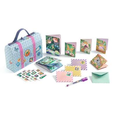 Buy Djeco Tinou Stationery Case Garden Themed wholesale at Kaleidoscope Australasia Pty Ltd