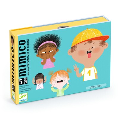 Buy Djeco Mimico Observation and Imitation Card Game wholesale at Kaleidoscope Australasia Pty Ltd