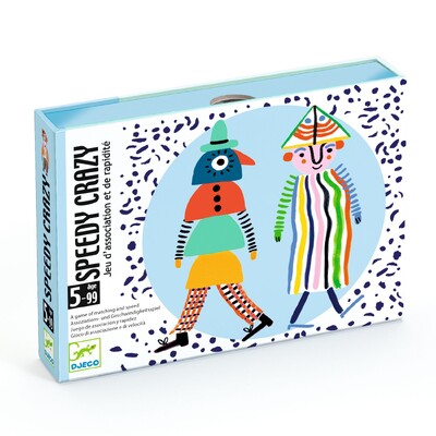 Buy Djeco Speedy Crazy Fast Matching Card Game wholesale at Kaleidoscope Australasia Pty Ltd