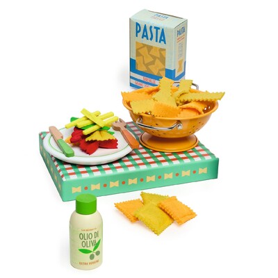 Buy Djeco Italy Pasta Pretend Play Set wholesale at Kaleidoscope Australasia Pty Ltd